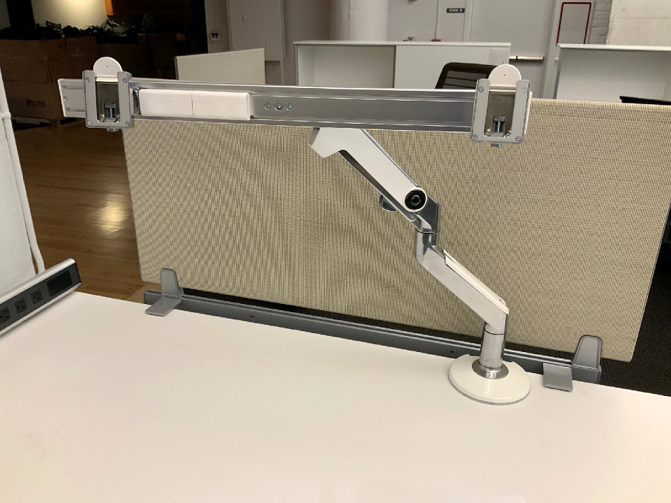 Airtouch Height Adjustable Desk Monitor Arm