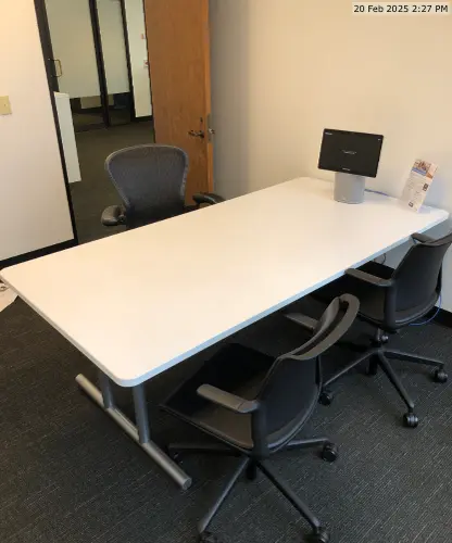 Steelcase 42" x 84" Laminate Meeting Table