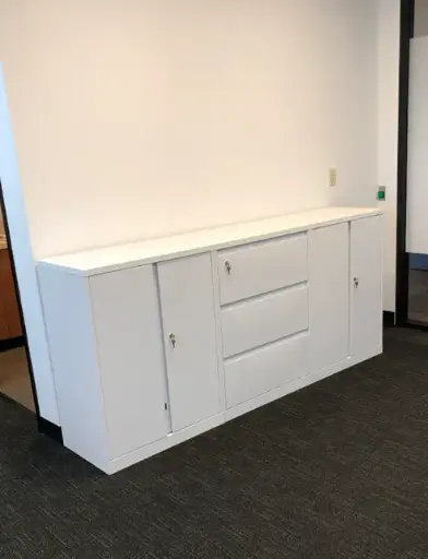 Metal Files & Storage Credenza 18"d x 90"w x 40"h