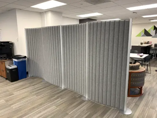 Loftwall Flox Acoustical Felt Room Divider